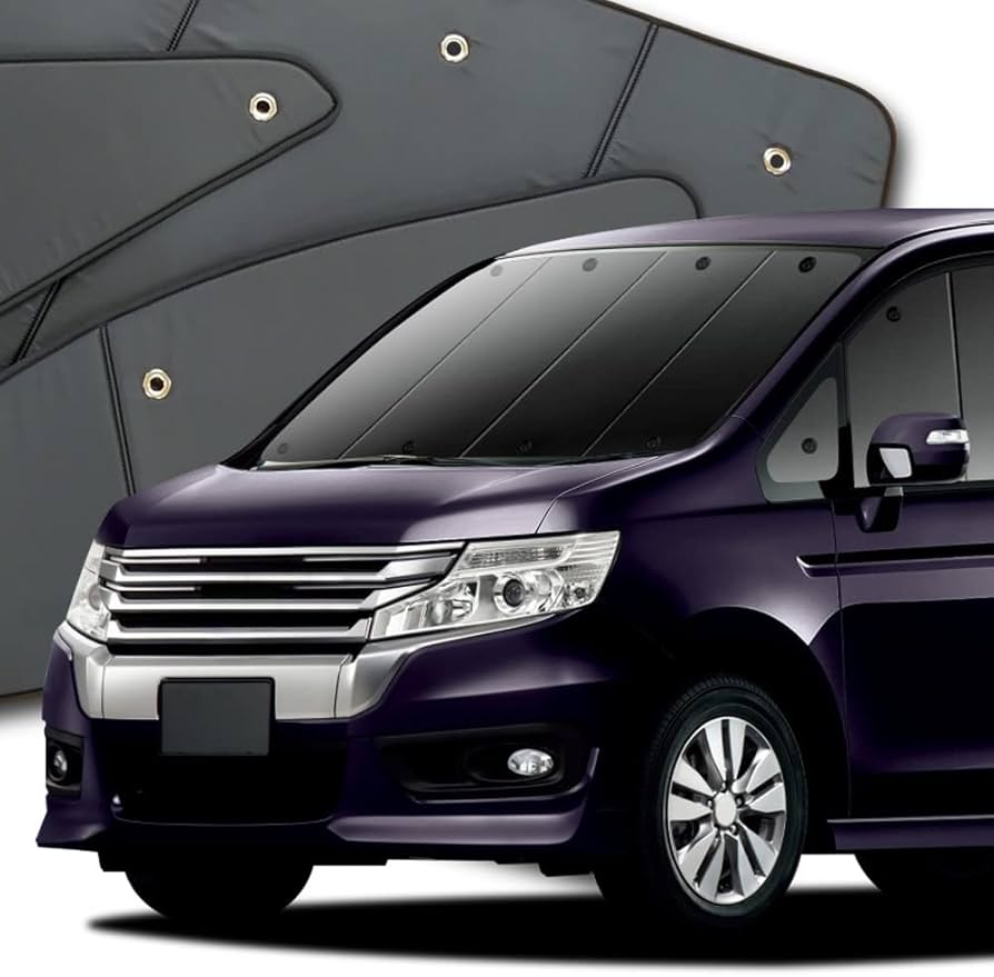 Amazon | 趣味職人 プライバシー サンシェード 車 ステップワゴン RK 1