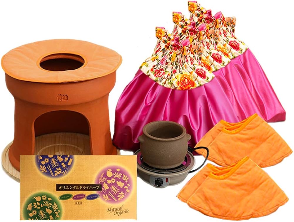 Amazon | 黄土韓方蒸しセット ファンジン 黄土 よもぎ蒸し スタート