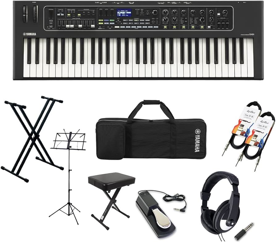 Amazon | YAMAHA CK61 セット ステージキーボード ヤマハ (スタート