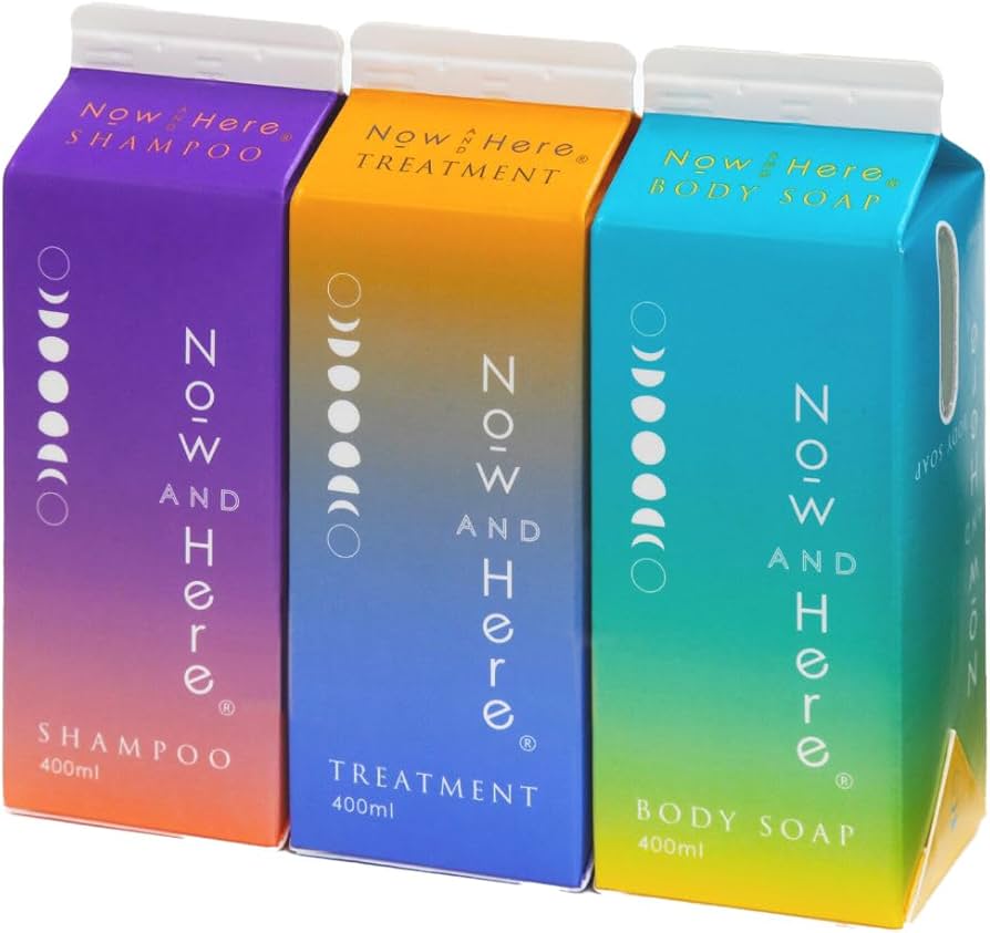 Amazon | Now and Here ヘアケアセット ［ シャンプー/トリートメント