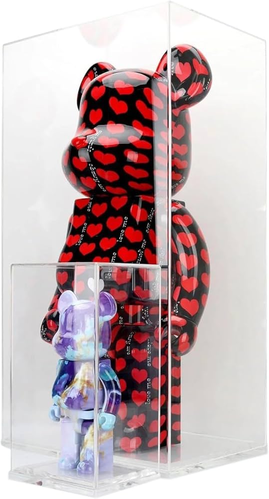 Amazon.co.jp: 組み立て不要 bearbrick ケース ベアブリック 400% 完成