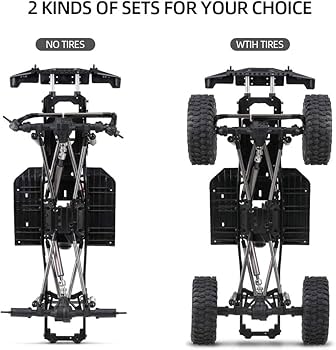 Amazon | GoolRC ホイールベース シャーシ フレーム 313mm 1/10 AXIAL