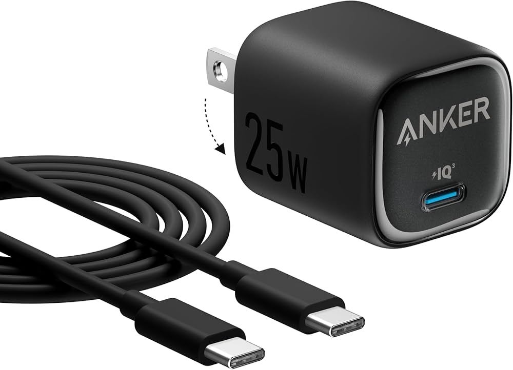Amazon.com: Anker 25W USB C Charger Block, Compact and Foldable