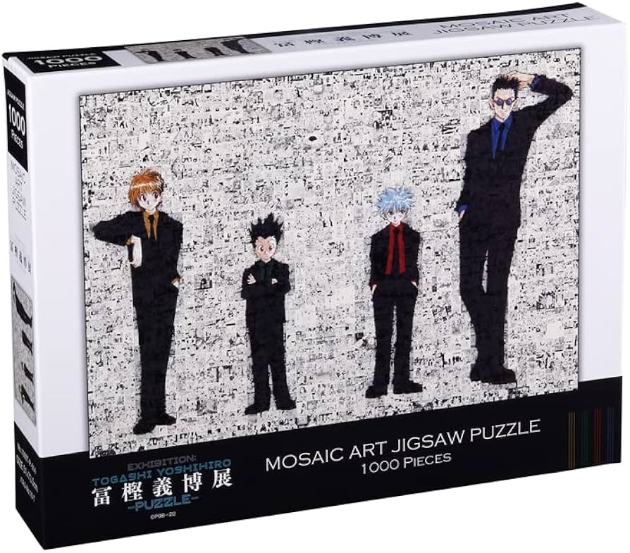 冨樫義博展 PUZZLE ハンターハンター モザイクアートパズル 冨樫義博展