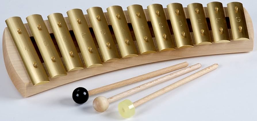 アウリス社 グロッケンシュピールダイヤトニック 鉄琴 12音 109-5