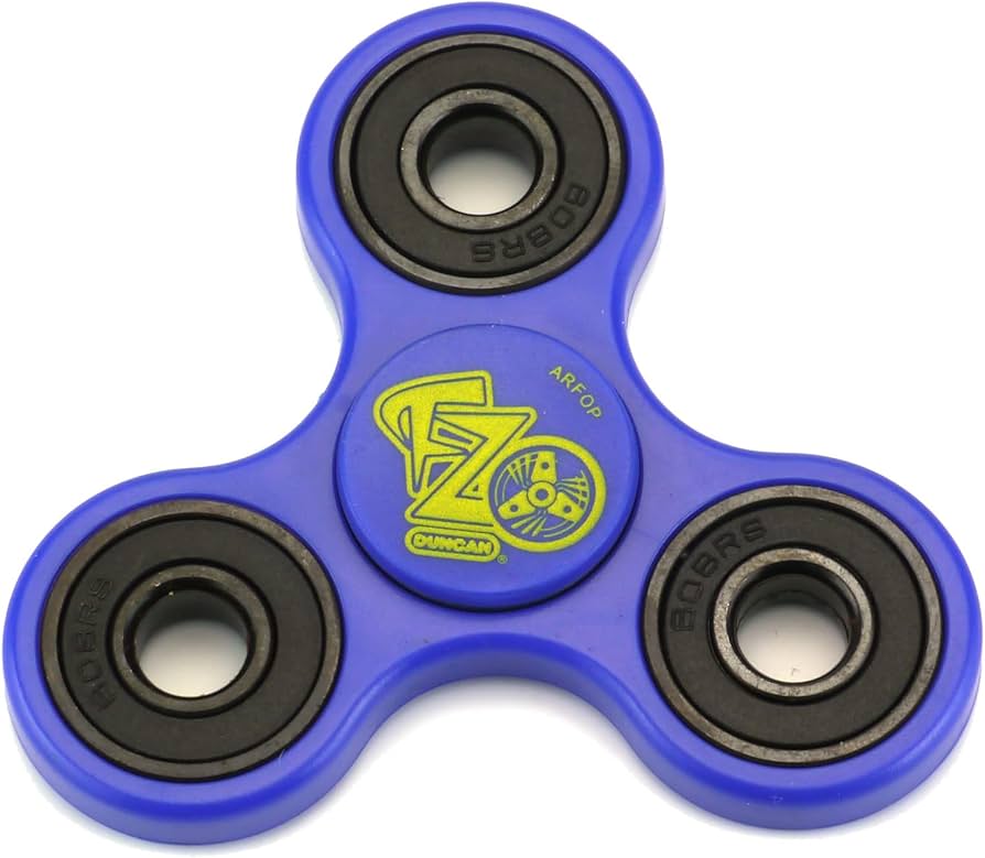 Amazon | ダンカン ハンドスピナー FZフィジェットスピナー ブルー