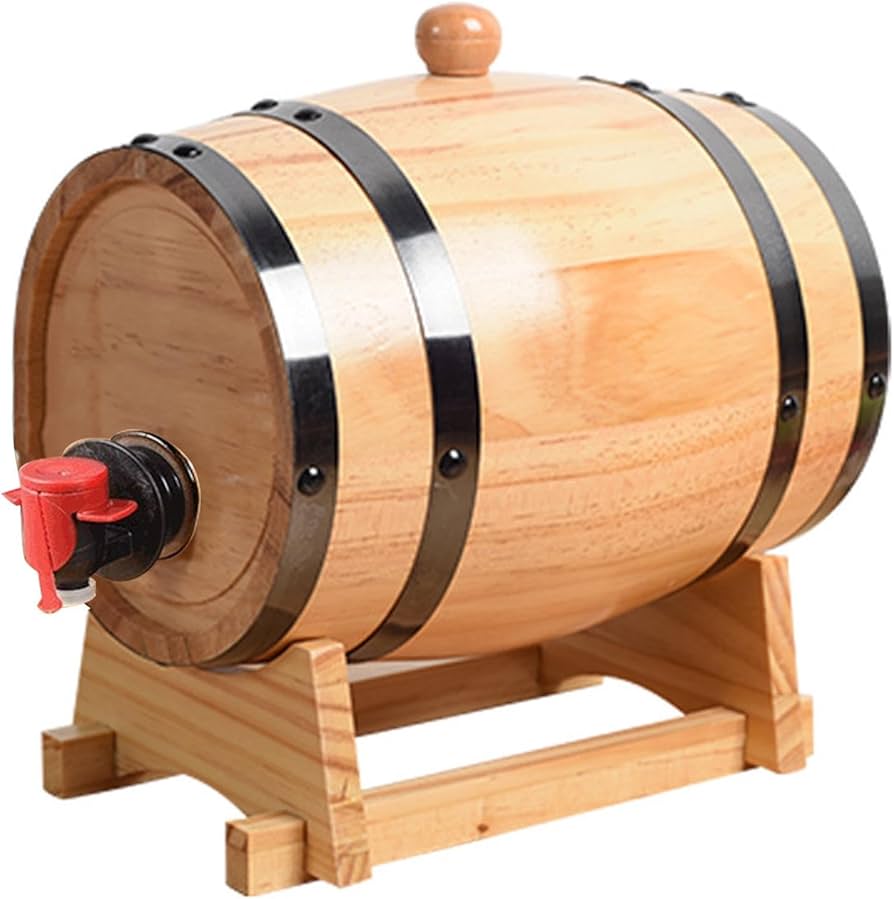 Amazon｜ミニオーク樽、焦がしたミニ樽、焦がしたオーク熟成樽、1L