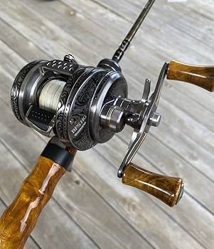 Amazon | ベイト用 ウッドグリップ ロッド B407UL トラウトロッド 渓流