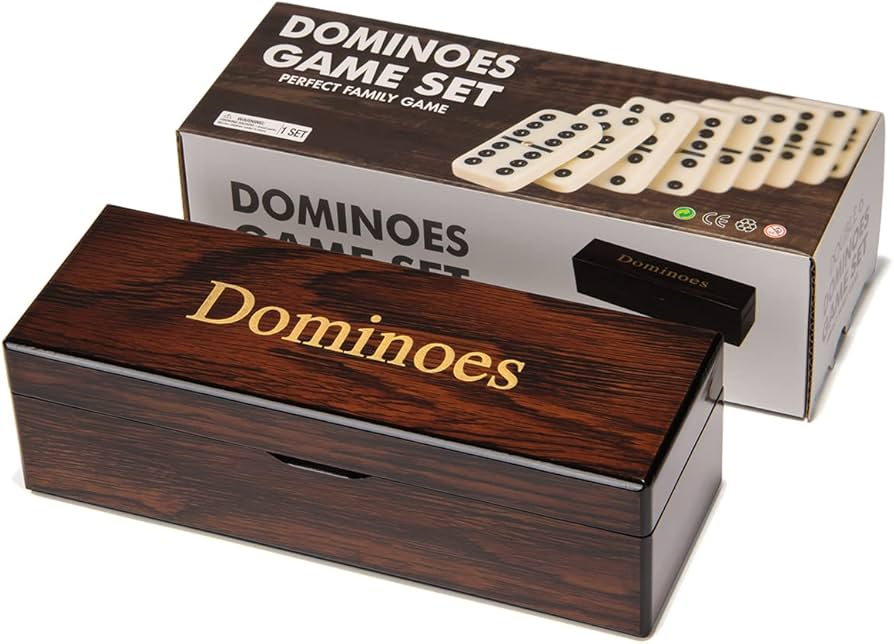 Amazon.com: MEIOCION Double 6 Dominoes Gift Set 28 Tiles with