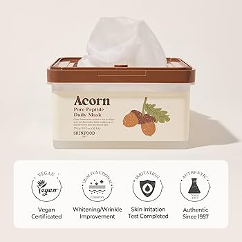 Amazon.co.jp: SKINFOOD(スキンフード) どんぐりポアペプチドデイリー