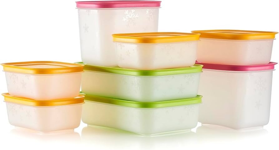 Amazon.com: Tupperware Freezer Mates Gen II 8 Piece Food Storage