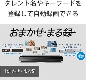 Amazon.co.jp: Sony BDZ-FBW2100 2TB 2 Tuner, 4K Blu-ray Recorder