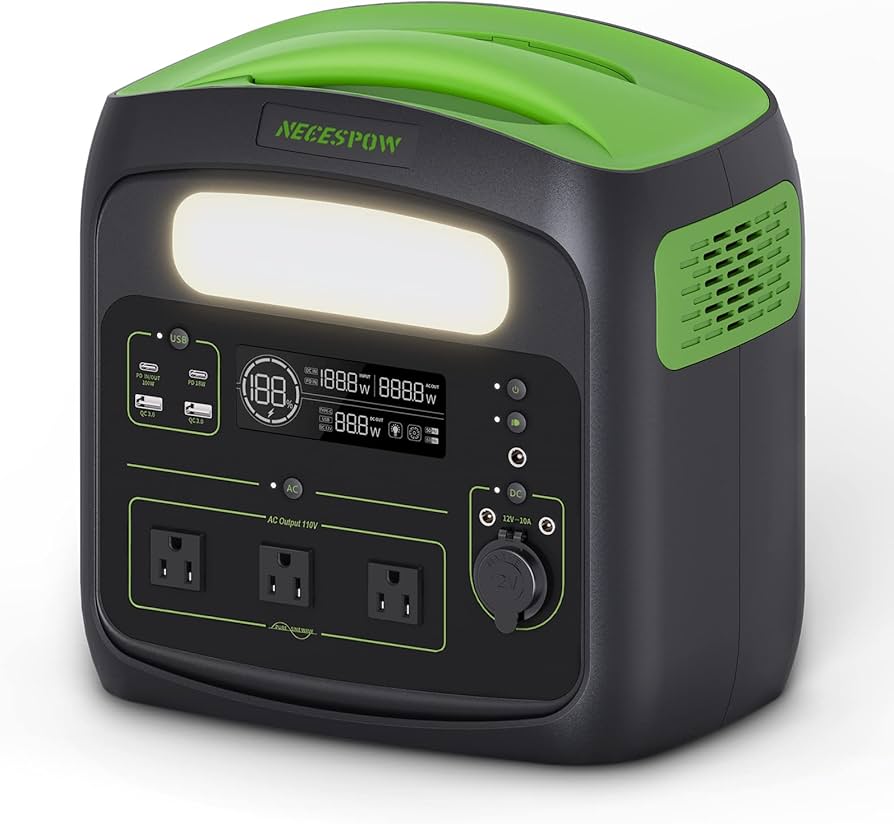 Amazon.co.jp: NECESPOW ポータブル電源 大容量 806.4WH/252000mAh