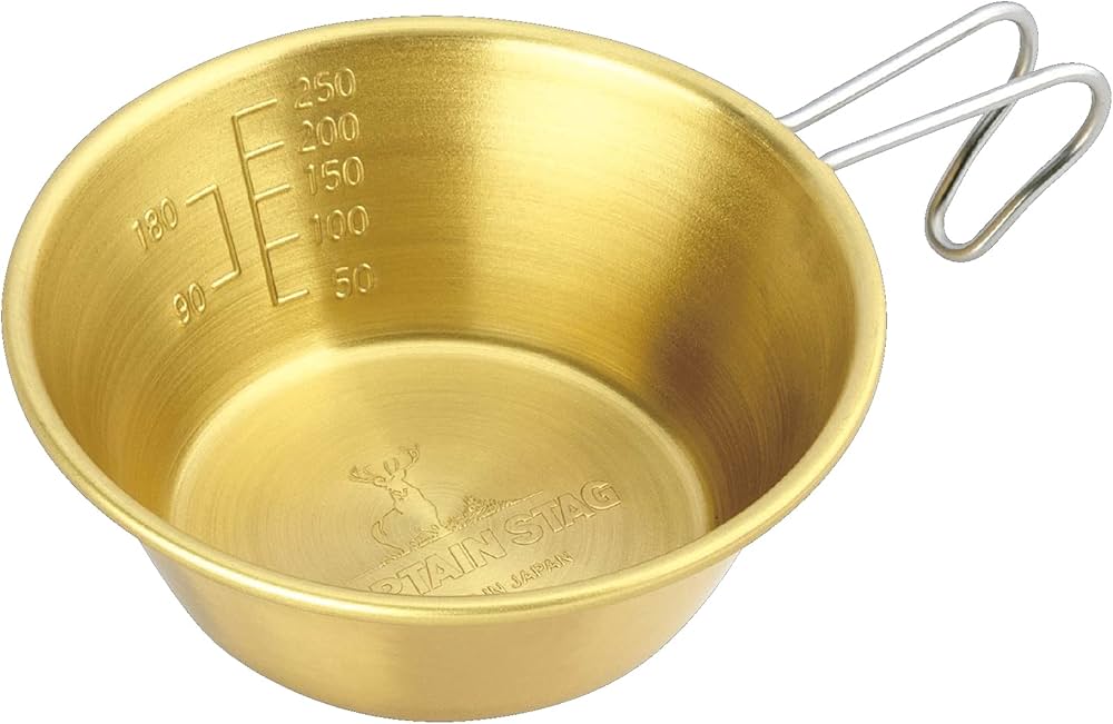 Amazon | キャプテンスタッグ(CAPTAIN STAG) シェラカップ 真鍮 シェラ