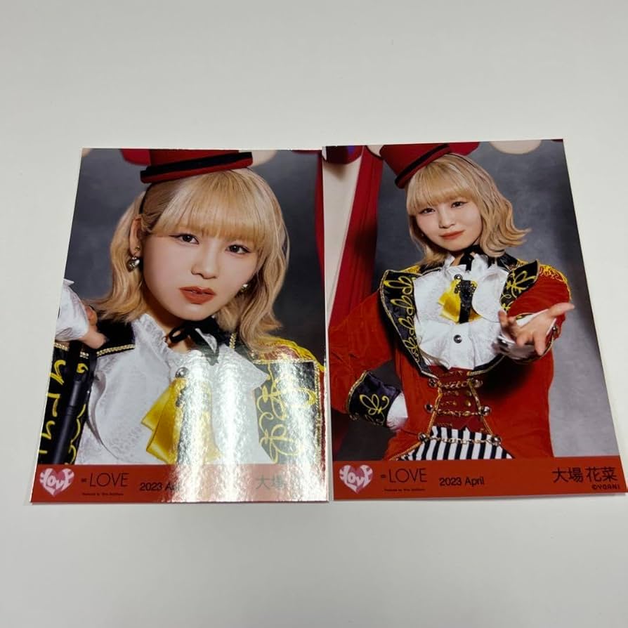 Amazon.co.jp: ＝LOVE 大場花菜 junkies 生写真 イコラブ イコールラブ