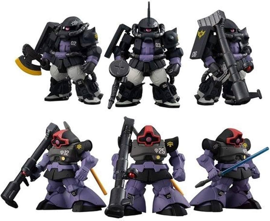 Amazon | FW GUNDAM CONVERGE:CORE 黒い三連星 高機動型ザクII＆