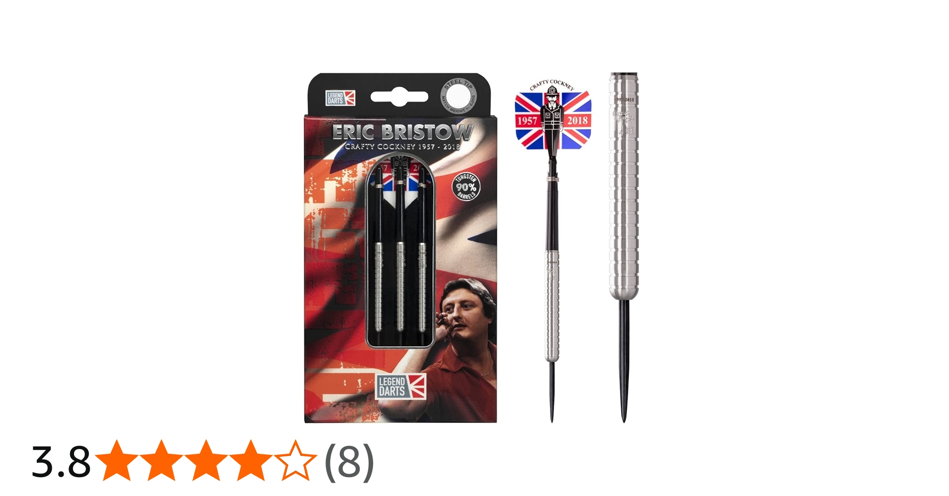 Legend Darts D0868 | Eric Bristow Original Crafty Cockney