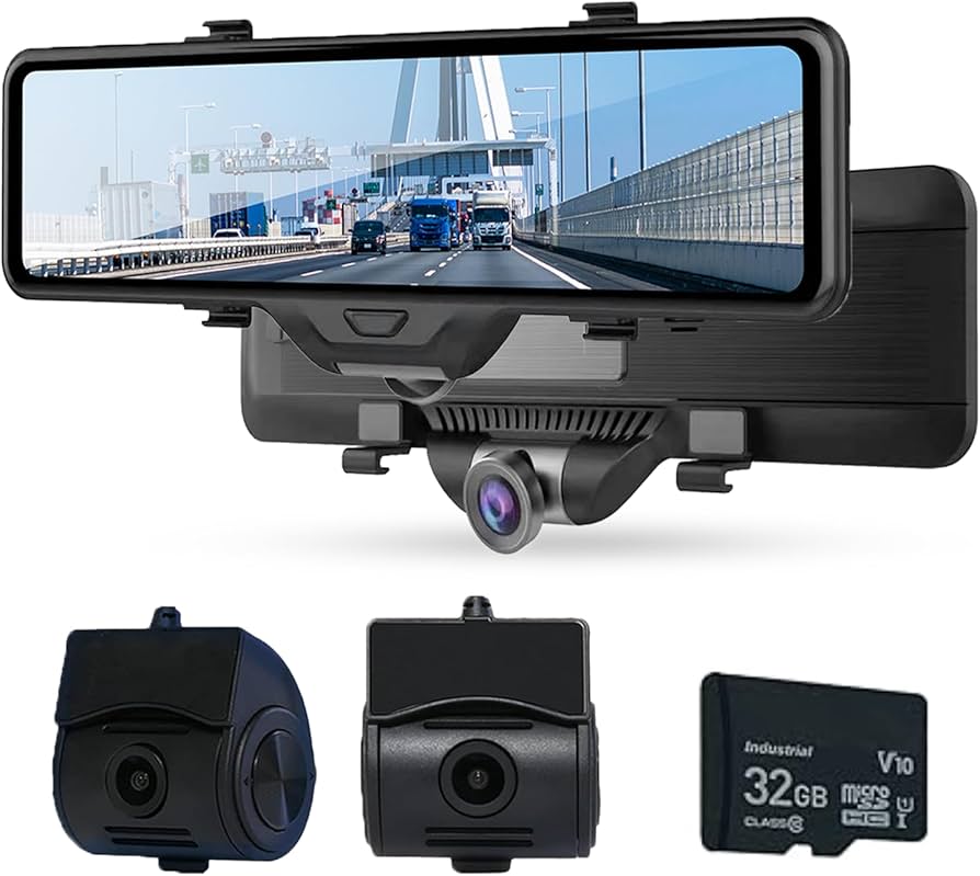 Amazon.co.jp: KEIYO【ミラー型ドライブレコーダー】 360°全方位 3