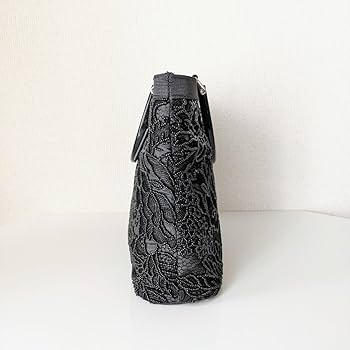 Amazon.co.jp: ビーズバッグ L'oro ヴィンテージ 黒 昭和レトロ