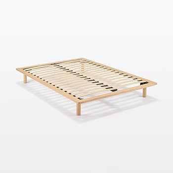 Amazon｜【セット買い】無印良品 木製ベッドフレーム オーク材突板