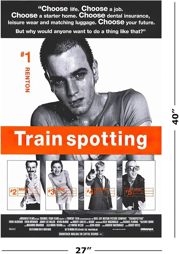 Amazon.co.jp: Trainspotting – Framed映画ポスター/印刷レギュラー