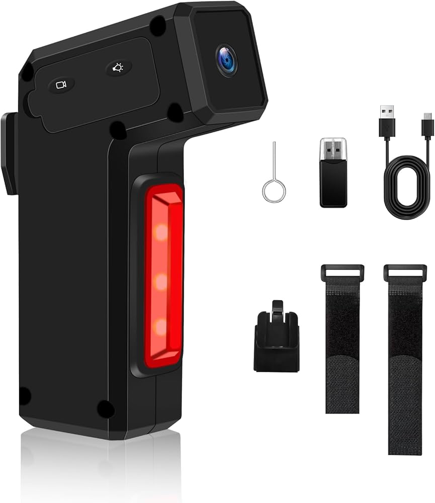 Amazon.co.jp: バイクドライブレコーダー ZHTNC 自転車用テールライト