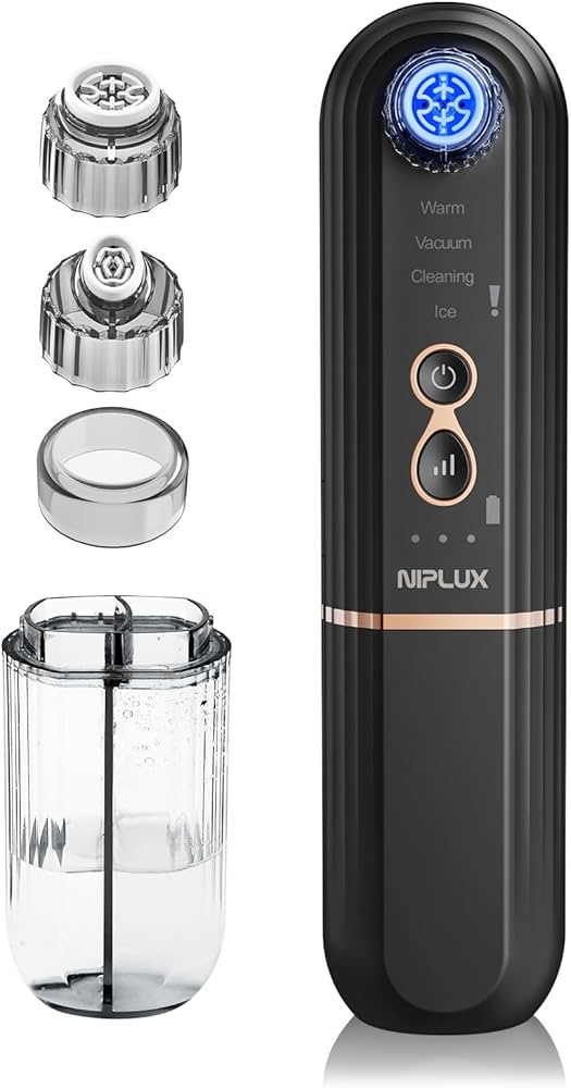 Amazon.co.jp: NIPLUX 1台4役 毛穴吸引器 毛穴洗浄 美顔器 水流式