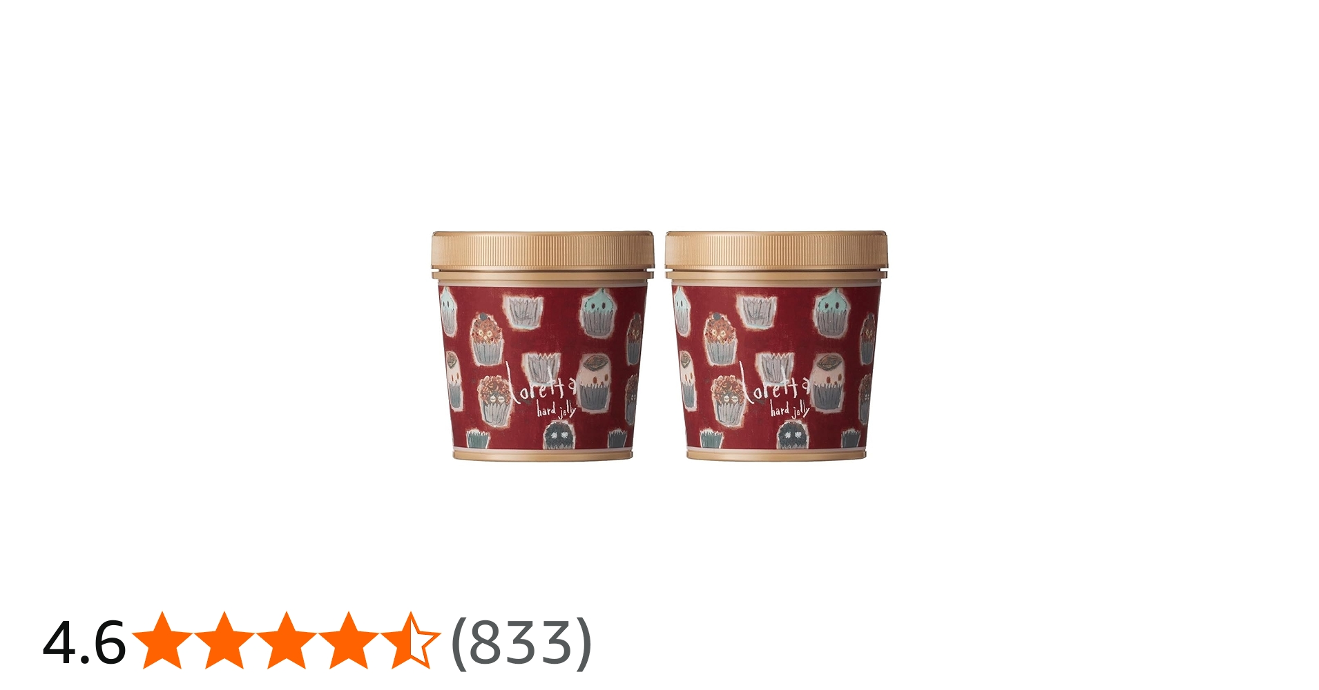 Amazon.co.jp: ロレッタ ハードゼリー 300g×2個セット [ローズの香り