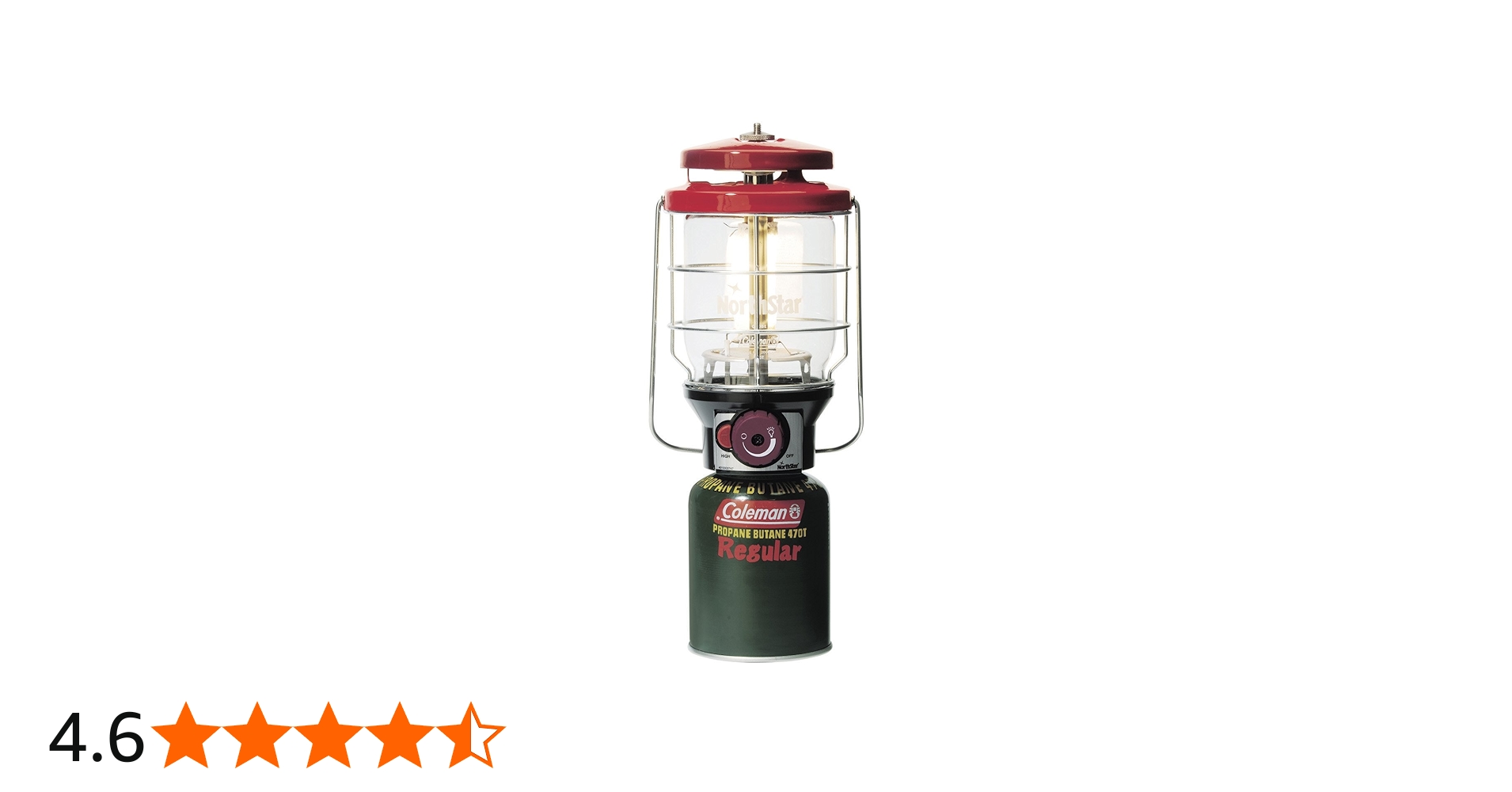 Amazon.co.jp: Coleman 2500 North Star LP Gas Lantern, For Disaster