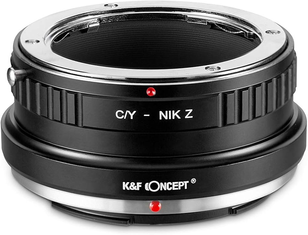 Amazon | K&F Concept レンズマウントアダプター KF-CYZ (ヤシカ