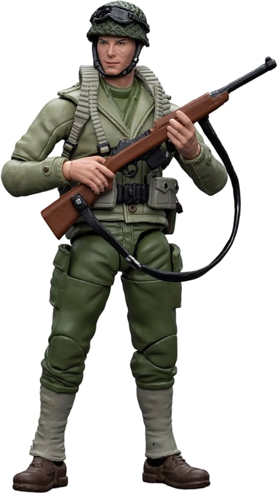 Amazon.co.jp: JoyToy 第二次世界大戦 アメリカ陸軍 歩兵 1:18スケール
