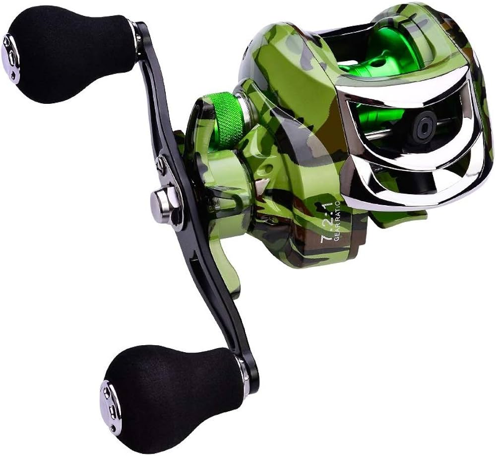 Amazon | ベイトリール 海 バス 釣りリール マグネットブレーキ 超強力