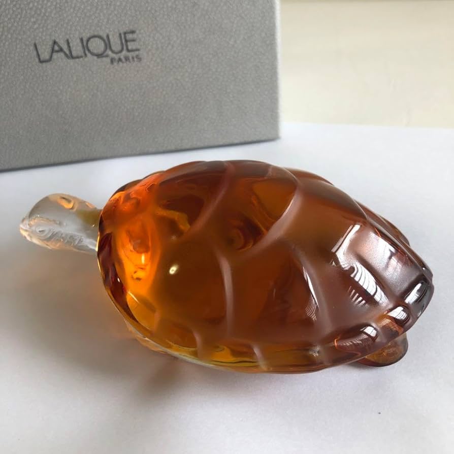 ラリック 馬 置物 アンバー 琥珀 馬の置物 LALIQUE（ラリック