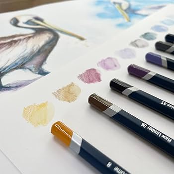 Amazon | ダーウェント 水彩 色鉛筆 ウォーターカラーペンシル 72色