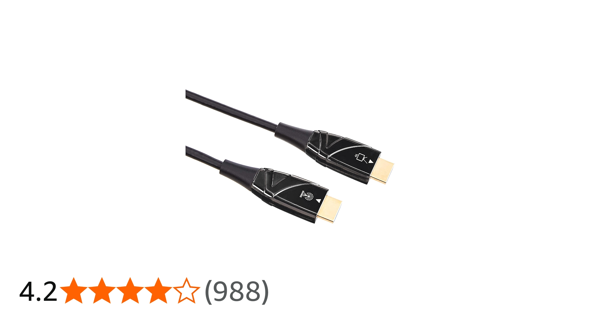 Amazon | Amazonベーシック 光ファイバーケーブル HDMI ハイスピード