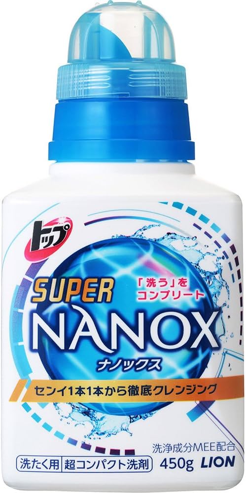 Amazon.co.jp: TOP SUPER NANOX Laundry Liquid Detergent, : Health