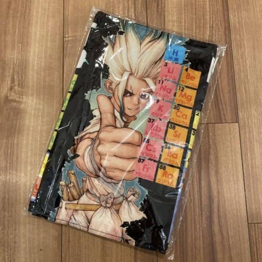 Amazon.co.jp: 『Dr.STONE』周期表タオル 千空 ドクスト ジャンプ