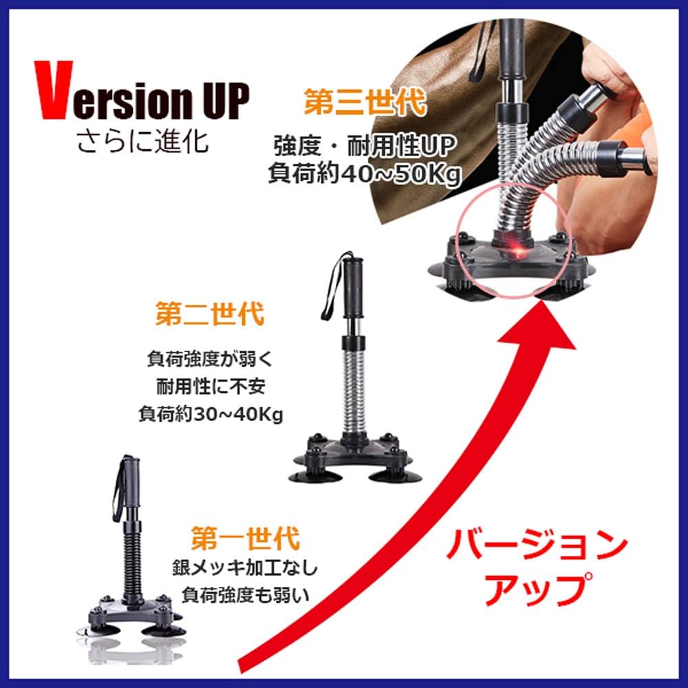 Amazon | 【新型】改良強化版 負荷50Kg (2種セット) 腕 トレーニング