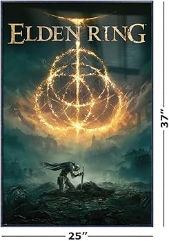 Amazon.co.jp: エルデンリング - フレーム付きゲームポスター(ゲーム