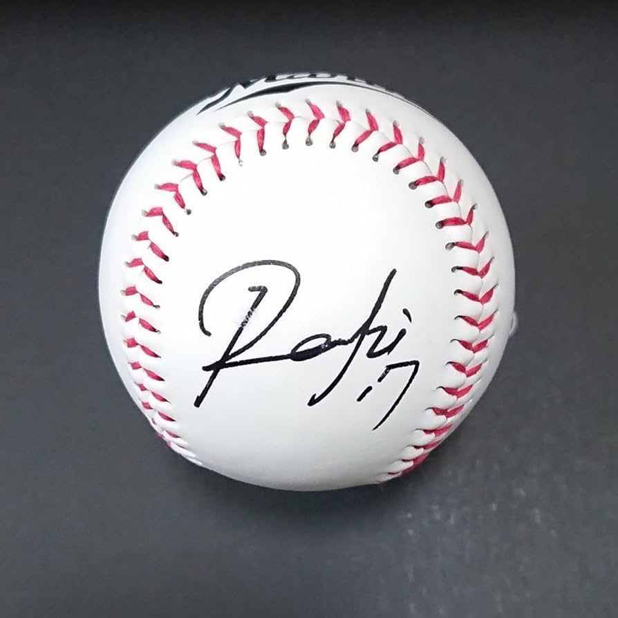 佐々木朗希直筆サインボール シリアルナンバー入りNPB公認球&カードセット