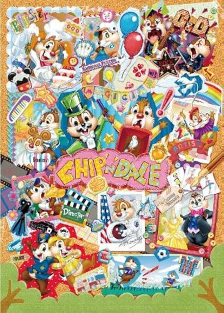 Amazon.co.jp: 500ピース ジグソーパズル ディズニー チップ&デール