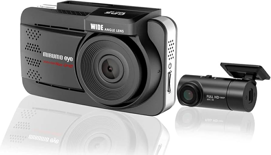 Amazon.co.jp: 日本電機サービス 2カメラ ドライブレコーダー mirumo