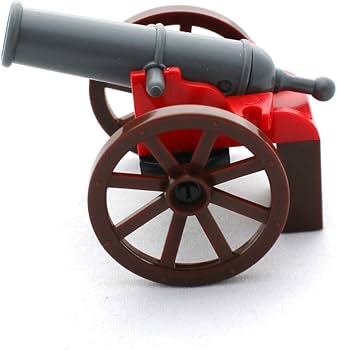 Amazon.co.jp: ブロックおもちゃの海賊船と4大砲 : おもちゃ