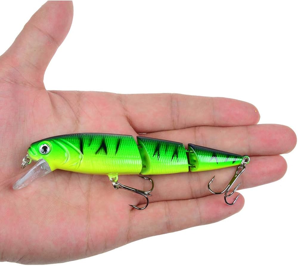 Amazon.co.jp: ミノー ルアー 5本セット 10.5cm/15g マルチジョイント