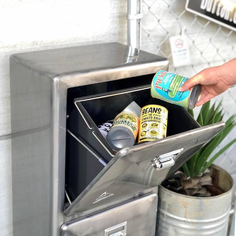 Amazon｜ダルトン(Dulton) トラッシュカン ダブルデッカー 15L×2段