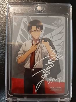 限定100枚 進撃の巨人 原画レプリカポスター リヴァイ 限定100枚 進撃