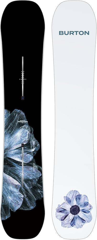 Amazon.com : Men's Burton Process Snowboard, 152cm : Sports & Outdoors