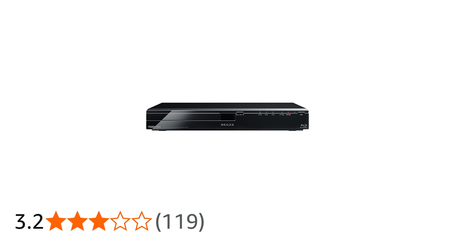 Amazon | 東芝 320GB 1チューナー ブルーレイレコーダー REGZA DBR