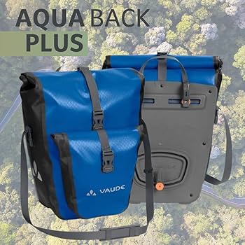 Amazon.co.jp: VAUDEアクアバックプラスリアパニエバイクバッグプラス