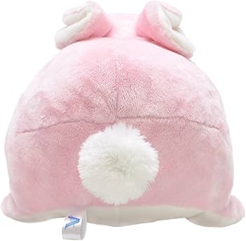 Amazon.co.jp: AQUA ぬいぐるみ ファーム もちもち うさぎ 大 ピンク